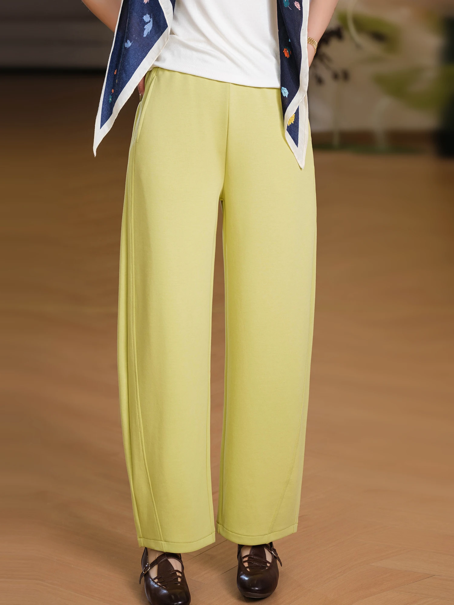 Ultra-Soft Modal Cloud Air Pants Slim Fit Casual Trousers Side Seam Splicing Women's Straight Leg Pants Comfortable Casual Wear
Ultra-Soft Modal Cloud Air Pants Slim Fit Casual Trousers Side Seam Splicing Women's Straight Leg Pants Comfortable Casual Wear