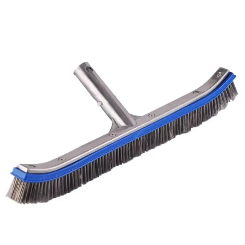 Pool Spa Steel Bristles 10 Inch Algae Pool Cleaning Brush
Pool Spa Steel Bristles 10 Inch Algae Pool Cleaning Brush