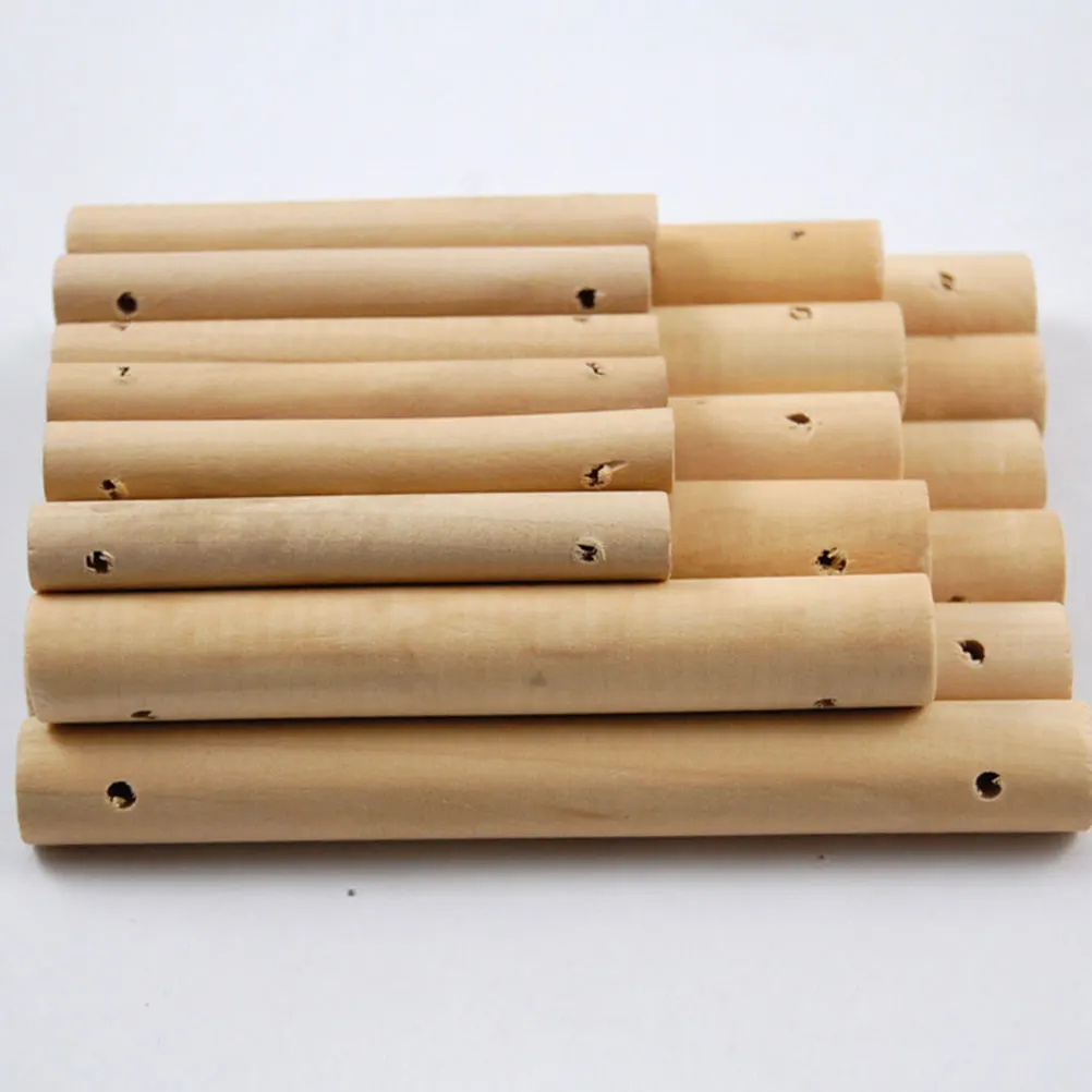 25 pcs Wooden Sticks Solid Rods 3mm Hole Craft Accessories for Pet Ladder DIY Round Dowels Woodworking Projects
25 pcs Wooden Sticks Solid Rods 3mm Hole Craft Accessories for Pet Ladder DIY Round Dowels Woodworking Projects