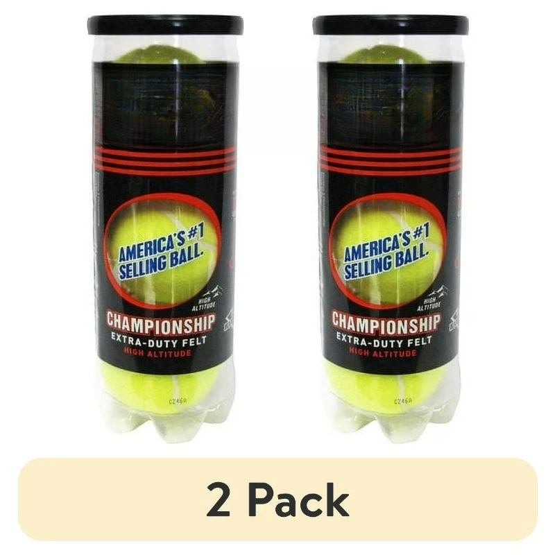 (2 pack) Extra Duty High-Altitude Tennis Ball Can (3 Balls)
(2 pack) Extra Duty High-Altitude Tennis Ball Can (3 Balls)