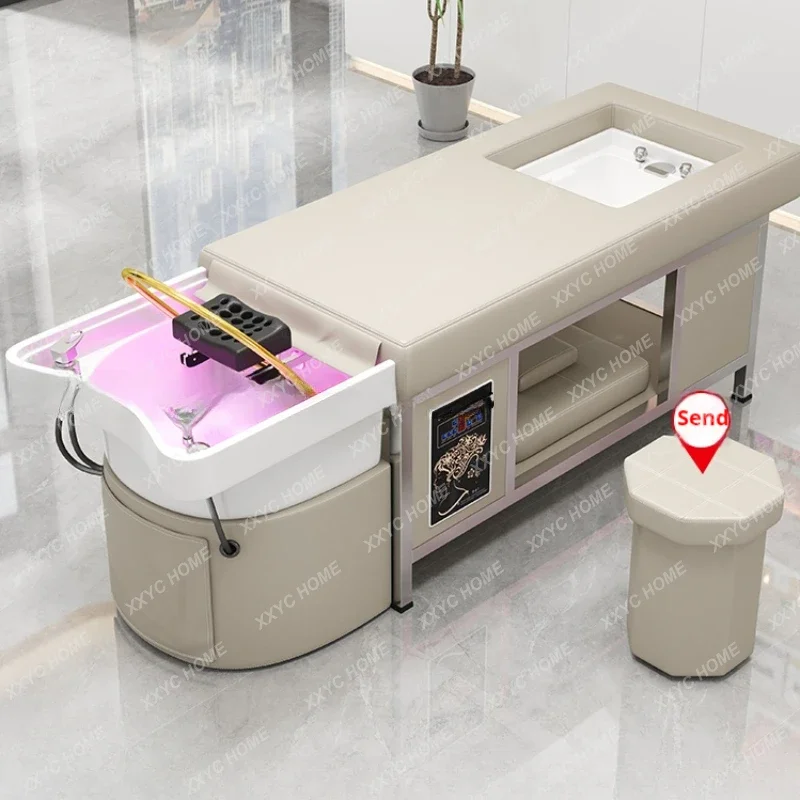 Mobility Hairdressing Salon Shampoo Bowl and Chair Bac Shampooing Coiffeur a Domicile Complete Beauty Washbasin Spa Hair Bed
Mobility Hairdressing Salon Shampoo Bowl and Chair Bac Shampooing Coiffeur a Domicile Complete Beauty Washbasin Spa Hair Bed