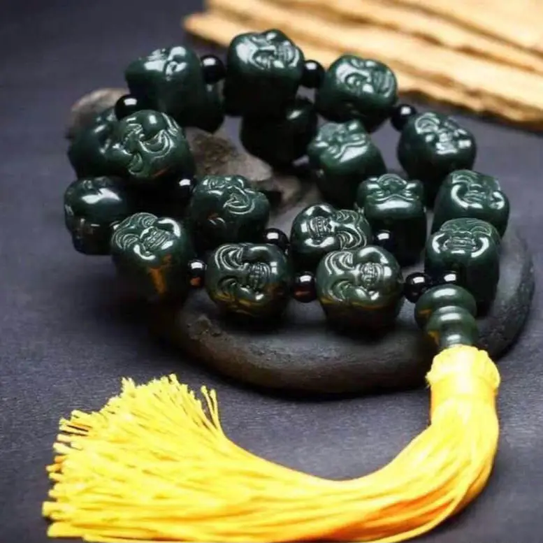 Classic Natural Jade Green Bracelet for Men and Women Beach Gift Charm Jewelry Fashion Accessories
Classic Natural Jade Green Bracelet for Men and Women Beach Gift Charm Jewelry Fashion Accessories