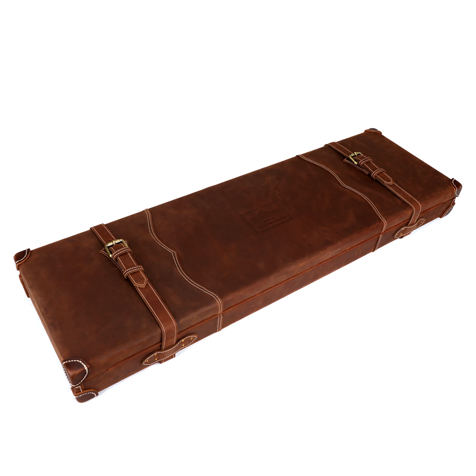 Tourbon Vintage Gun Storage Box Universal Shotgun Hard Case Bag Slip Leather Gun Carrier w/Lock Hunting Accessories
Tourbon Vintage Gun Storage Box Universal Shotgun Hard Case Bag Slip Leather Gun Carrier w/Lock Hunting Accessories