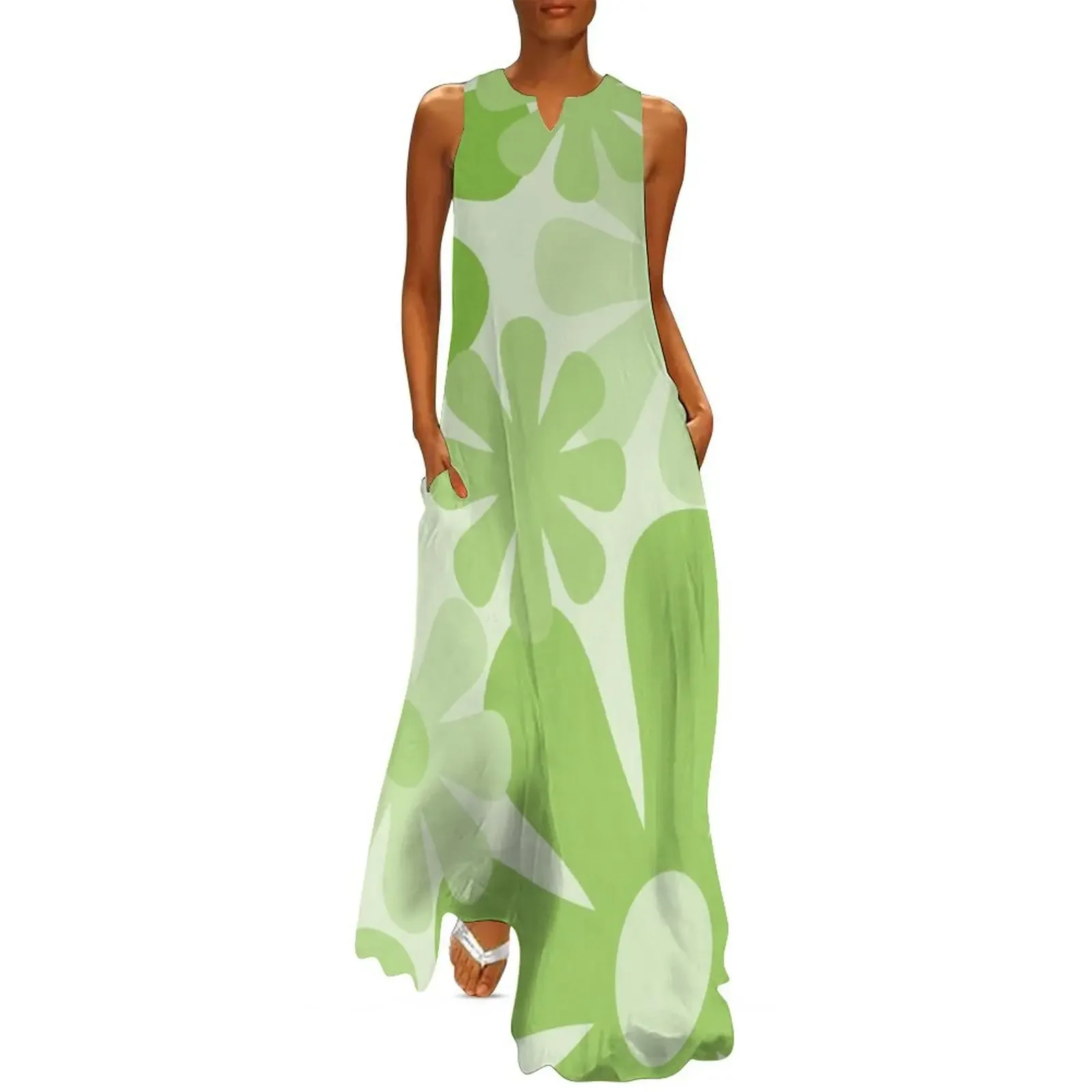 Retro 60s 70s Flowers Vintage Style Floral Pattern Lime Green Long Dress dress for women loose women's dress women
Retro 60s 70s Flowers Vintage Style Floral Pattern Lime Green Long Dress dress for women loose women's dress women