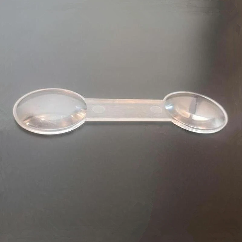#FTP-86 High quality Paper Telescope lens, 3D screen lens, Double convex Conjoined lens, Size 86X44mm, Clean surface, PMMA
#FTP-86 High quality Paper Telescope lens, 3D screen lens, Double convex Conjoined lens, Size 86X44mm, Clean surface, PMMA