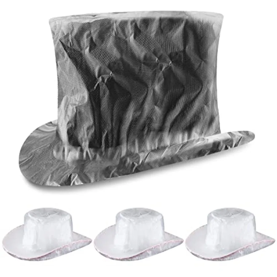 Geyoga 4 Pieces Cowboy Hat Rain Covers Plastic Protectors Cowboy Hat Covers for Storage Gray XX Large
Geyoga 4 Pieces Cowboy Hat Rain Covers Plastic Protectors Cowboy Hat Covers for Storage Gray XX Large