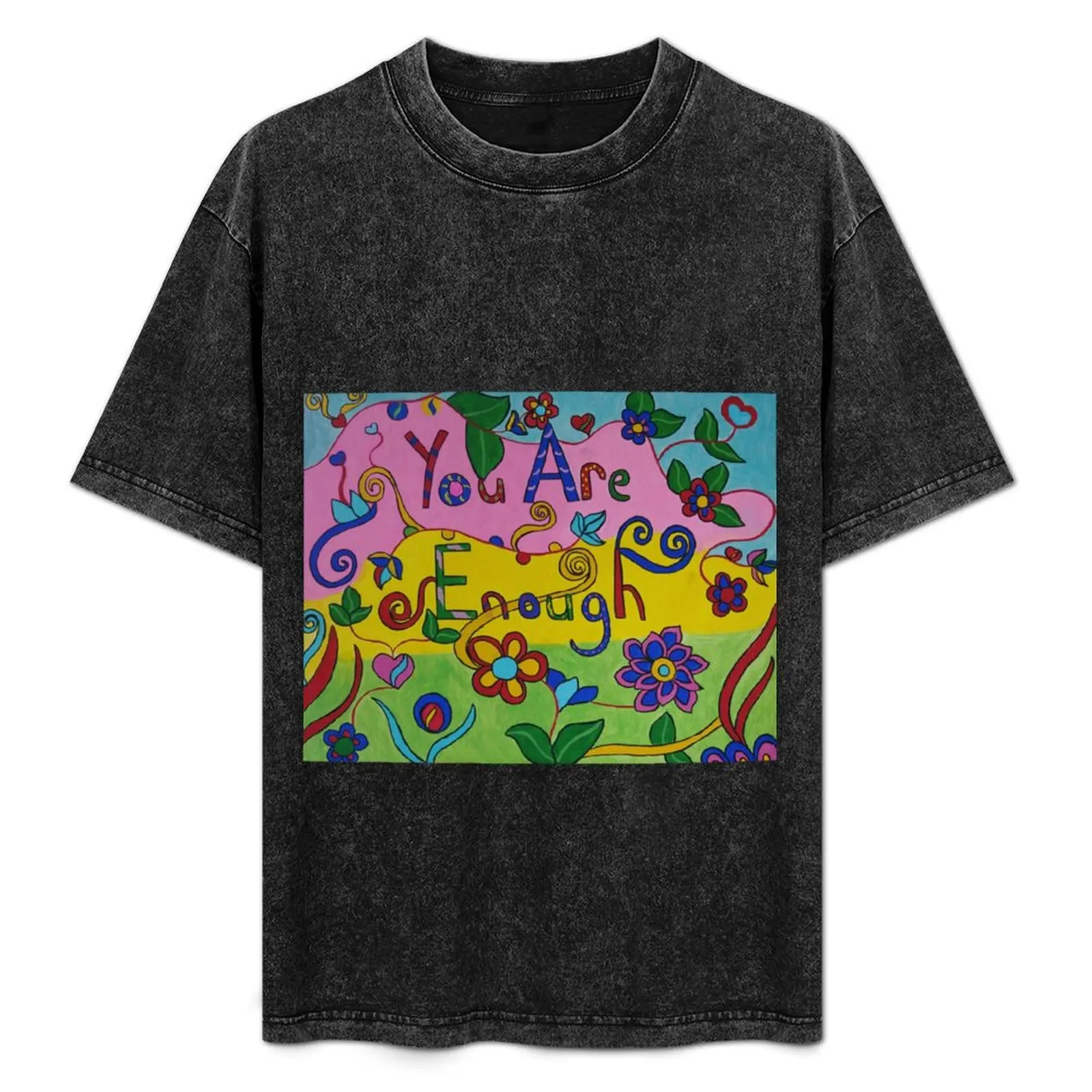 You are enough T-Shirt Big and Tall Casual T-Shirt
You are enough T-Shirt Big and Tall Casual T-Shirt