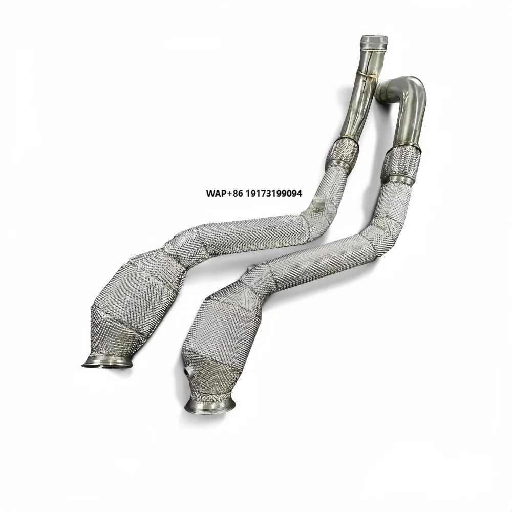 High-performance Downpipe Exhaust for Flying Spur W12 6.0T 2019-2022 Exhaust Pipes Catalytic Converter with Heat Shield
High-performance Downpipe Exhaust for Flying Spur W12 6.0T 2019-2022 Exhaust Pipes Catalytic Converter with Heat Shield