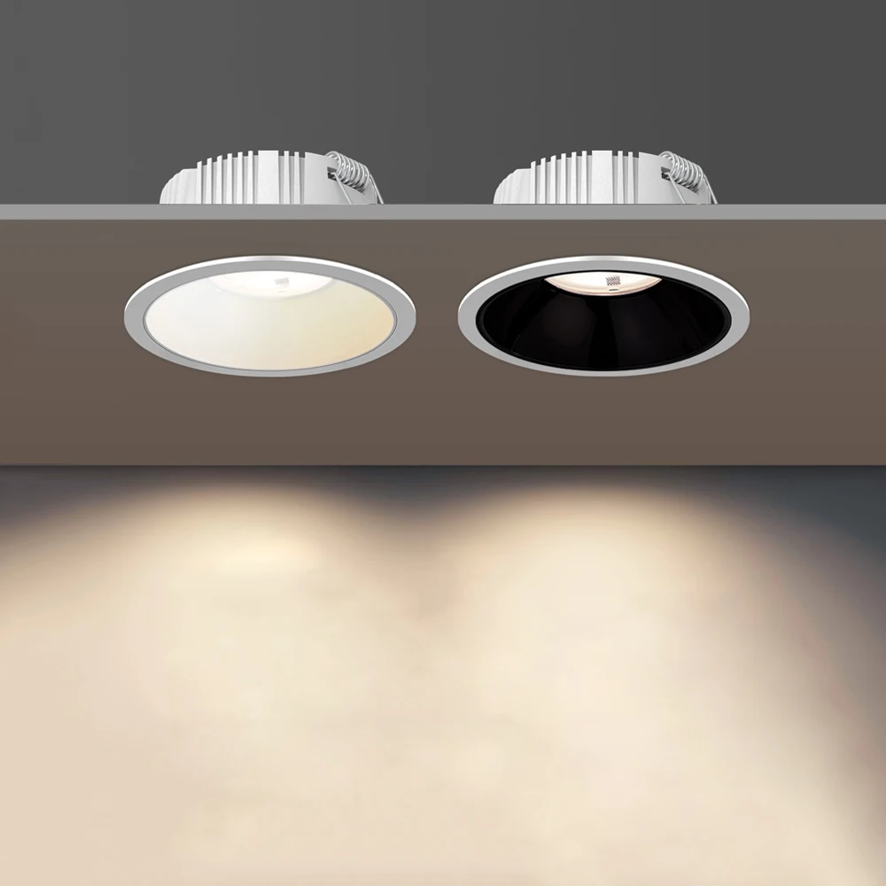 LED Aisle Ceiling Light 3"4"5"6" Anti-glare Spotlight 10W/12W/15W/18W/24W/30W High CRI Embedded Lamp Fixture Recessed Lighting
LED Aisle Ceiling Light 3"4"5"6" Anti-glare Spotlight 10W/12W/15W/18W/24W/30W High CRI Embedded Lamp Fixture Recessed Lighting