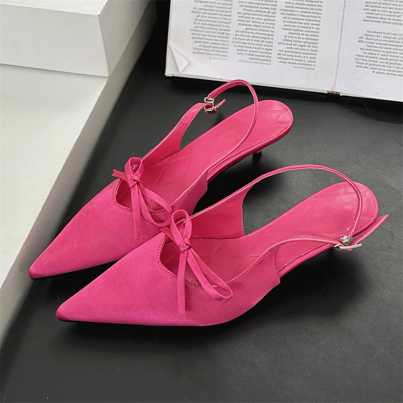Eilyken Fashion Buckle Strap Pointed Toe Women Pumps Sexy Butterfly-knot Mule Ladies Shoes Party Thin Low Heels Sandals
Eilyken Fashion Buckle Strap Pointed Toe Women Pumps Sexy Butterfly-knot Mule Ladies Shoes Party Thin Low Heels Sandals