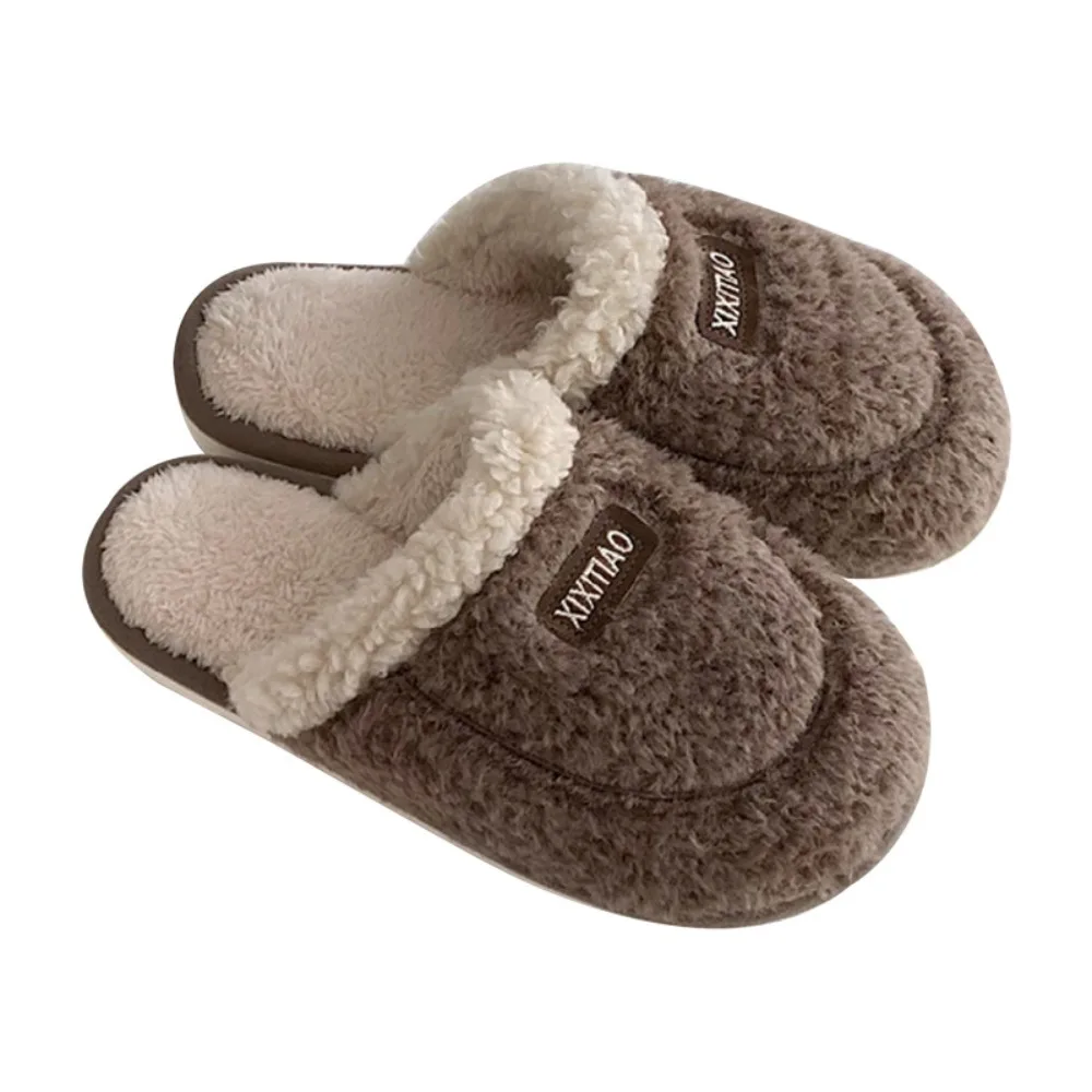 Durable Letter Bow Slippers Non-Slip Thicken Winter Indoor Slippers Casual Fluffy Fleece Slippers Gifts
Durable Letter Bow Slippers Non-Slip Thicken Winter Indoor Slippers Casual Fluffy Fleece Slippers Gifts