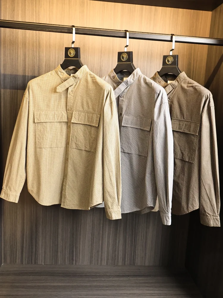 Retro Japanese Style Men's Shirt Standard Fit Long Sleeve Washed Pure Cotton Loose Fit Turn-down Collar Spring Fashion Urban
Retro Japanese Style Men's Shirt Standard Fit Long Sleeve Washed Pure Cotton Loose Fit Turn-down Collar Spring Fashion Urban