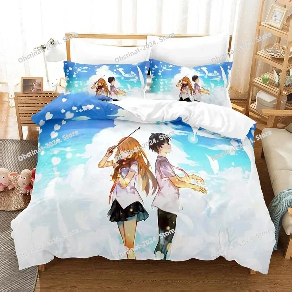 3D Anime Your Lie in April Kaori Miyazono Bedding Set Boys Girls Twin Queen Size Duvet Cover Pillowcase Bed Kids Adult Bedroom
3D Anime Your Lie in April Kaori Miyazono Bedding Set Boys Girls Twin Queen Size Duvet Cover Pillowcase Bed Kids Adult Bedroom