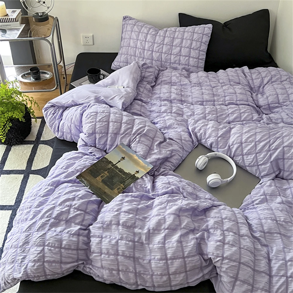 4PCS Bedding Sets Korean Style Princess Quilt Cover Bed Flat Sheet Pillowcase Queen King Bedding Duvet Cover Set Home Textiles
4PCS Bedding Sets Korean Style Princess Quilt Cover Bed Flat Sheet Pillowcase Queen King Bedding Duvet Cover Set Home Textiles