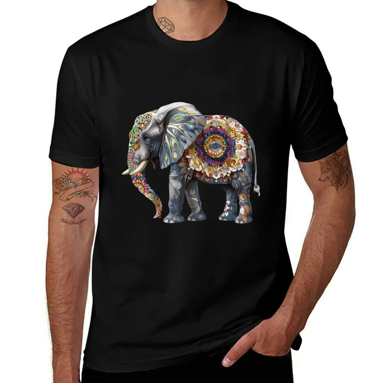 Mandala Elephant Design 2 of 3 T-Shirt graphic shirts hippie clothes sweat summer tops mens clothes
Mandala Elephant Design 2 of 3 T-Shirt graphic shirts hippie clothes sweat summer tops mens clothes