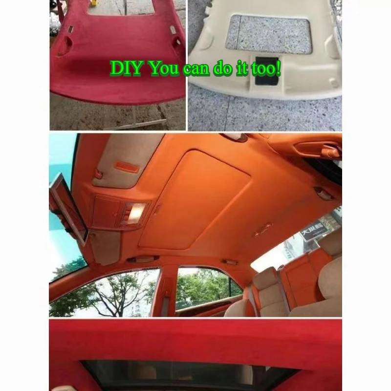 Suede Headliner Fabrics Foam Backing Car Roof Cloth Material Auto Interior Truck SUV RV Roof Repair DIY Upholstery Modification
Suede Headliner Fabrics Foam Backing Car Roof Cloth Material Auto Interior Truck SUV RV Roof Repair DIY Upholstery Modification