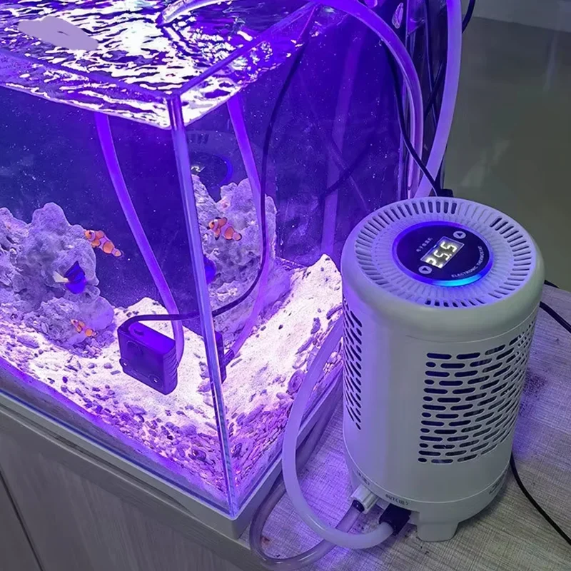 Fish Tank Chiller Aquarium Thermostat Refrigerator Fish Tank Cooler Heater System Aquar Temperature Controller for Home Shrimp
Fish Tank Chiller Aquarium Thermostat Refrigerator Fish Tank Cooler Heater System Aquar Temperature Controller for Home Shrimp