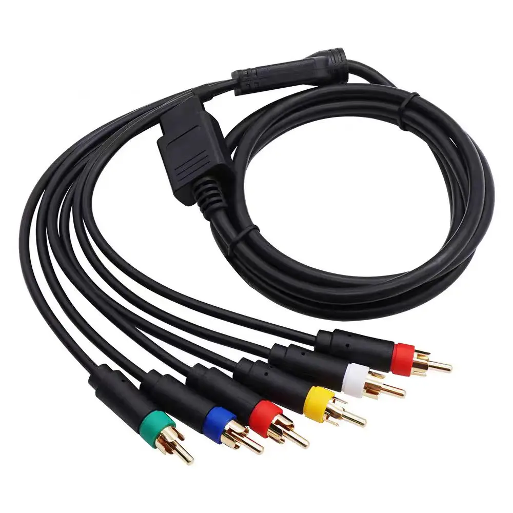 Кабель SCART RGB RGBS E для подключения мониторов NGC/N64/SFC/европейских стандартных мониторов с сканирующими линиями, кабель для мониторов SFC, 1.8 м
Кабель SCART RGB RGBS E для подключения мониторов NGC/N64/SFC/европейских стандартных мониторов с сканирующими линиями, кабель для мониторов SFC, 1.8 м