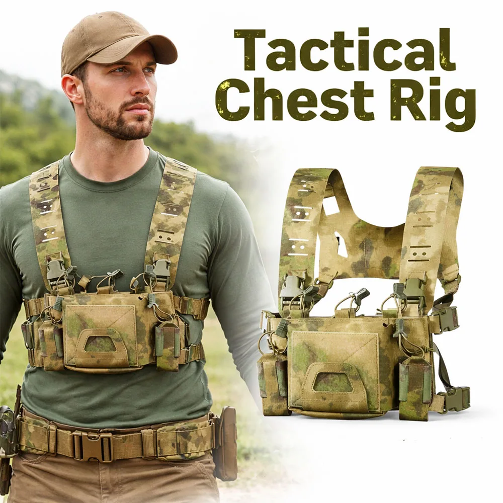 Tactical Chest Rig Pack EDC Utility Chest Hanging Bag With Pistol Magazine Pouch Holders Hidden Concealed Carry Under Jacket
Tactical Chest Rig Pack EDC Utility Chest Hanging Bag With Pistol Magazine Pouch Holders Hidden Concealed Carry Under Jacket