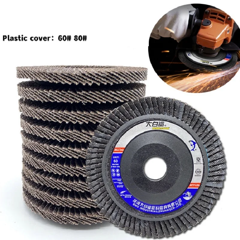 1/2/5/10Pcs 4" 100mm Flap Discs Polishing Wheel Sand Cloth Wheel Grinding Disc Grit 60/80 For Angle Grinder
1/2/5/10Pcs 4" 100mm Flap Discs Polishing Wheel Sand Cloth Wheel Grinding Disc Grit 60/80 For Angle Grinder