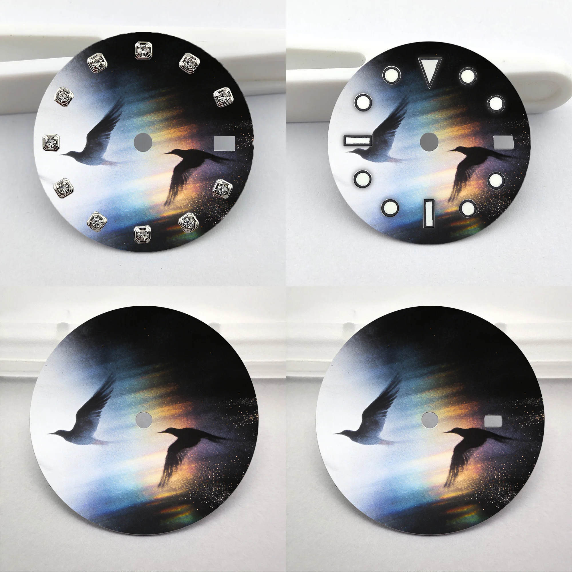 28.5mm Creative Dial Fit NH34 NH35 movement Customized watch replacement parts Men's watch dial NH35 dial Can DIY Picture dial
28.5mm Creative Dial Fit NH34 NH35 movement Customized watch replacement parts Men's watch dial NH35 dial Can DIY Picture dial
