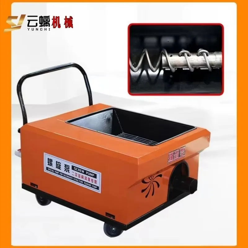 Customized Mobile Electric Screw Mortar Pump Portable Secondary Structure Concrete Delivery Pump For Construction Site
Customized Mobile Electric Screw Mortar Pump Portable Secondary Structure Concrete Delivery Pump For Construction Site