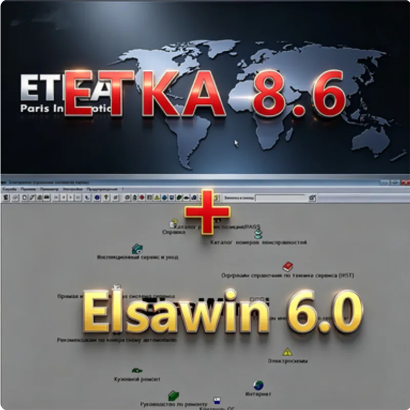 2026 Hot ETKA 8.6 & ElsaWin 6.0 Latest Auto Repair Software For VW Audi Skoda Seat Multilingual With Video Guide Fast Download
2026 Hot ETKA 8.6 & ElsaWin 6.0 Latest Auto Repair Software For VW Audi Skoda Seat Multilingual With Video Guide Fast Download