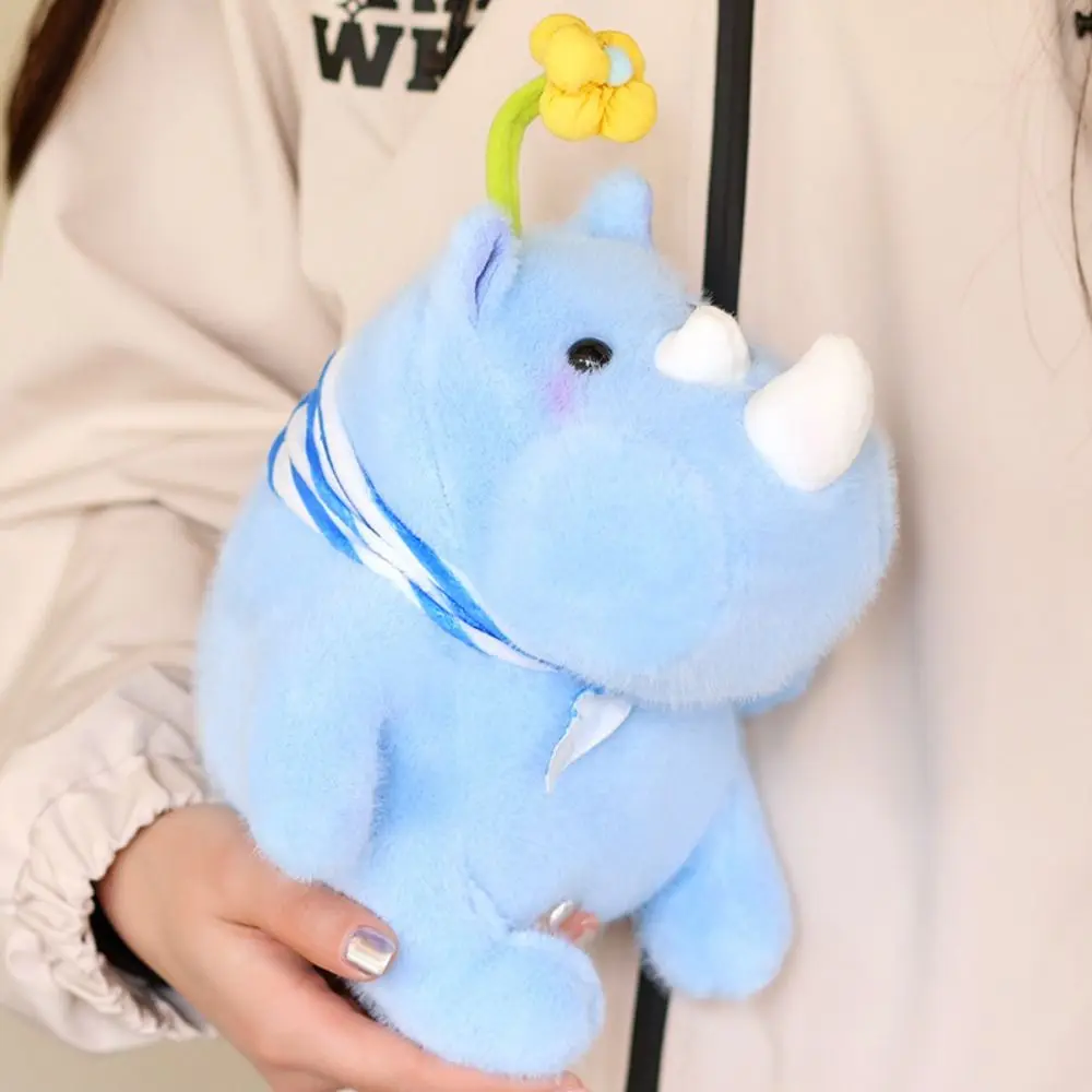 Fluffy Rhinoceros Plush Toy Handmade Interactive Scarf Rhinoceros Doll Cartoon Collection Stuffed Rhinoceros Doll Home Decor 
Fluffy Rhinoceros Plush Toy Handmade Interactive Scarf Rhinoceros Doll Cartoon Collection Stuffed Rhinoceros Doll Home Decor