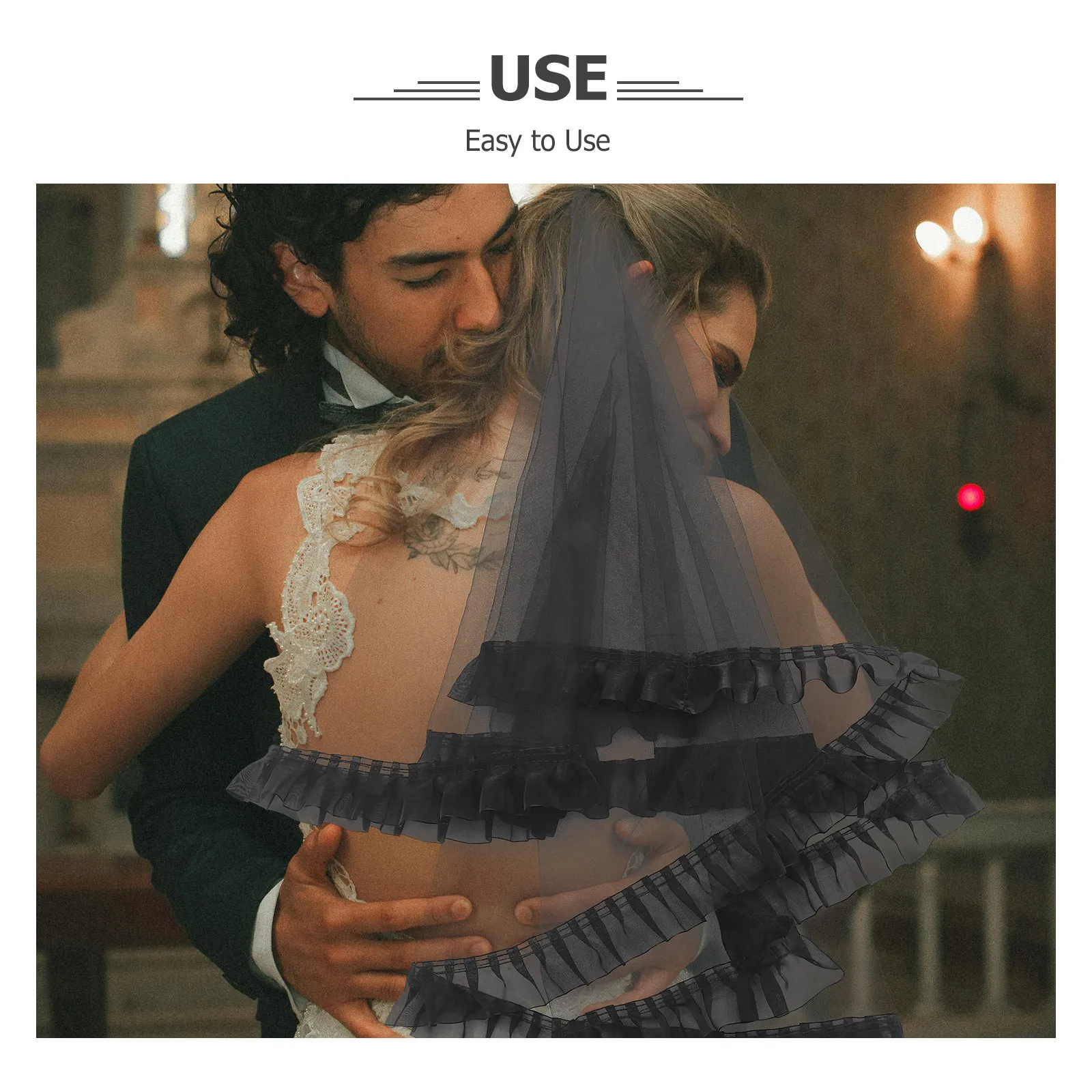 Short Bridal Veil Pearl Embellished Easy Attach Comb Wedding Veil for Bride Ceremony Engagement Photo Proposal
Short Bridal Veil Pearl Embellished Easy Attach Comb Wedding Veil for Bride Ceremony Engagement Photo Proposal