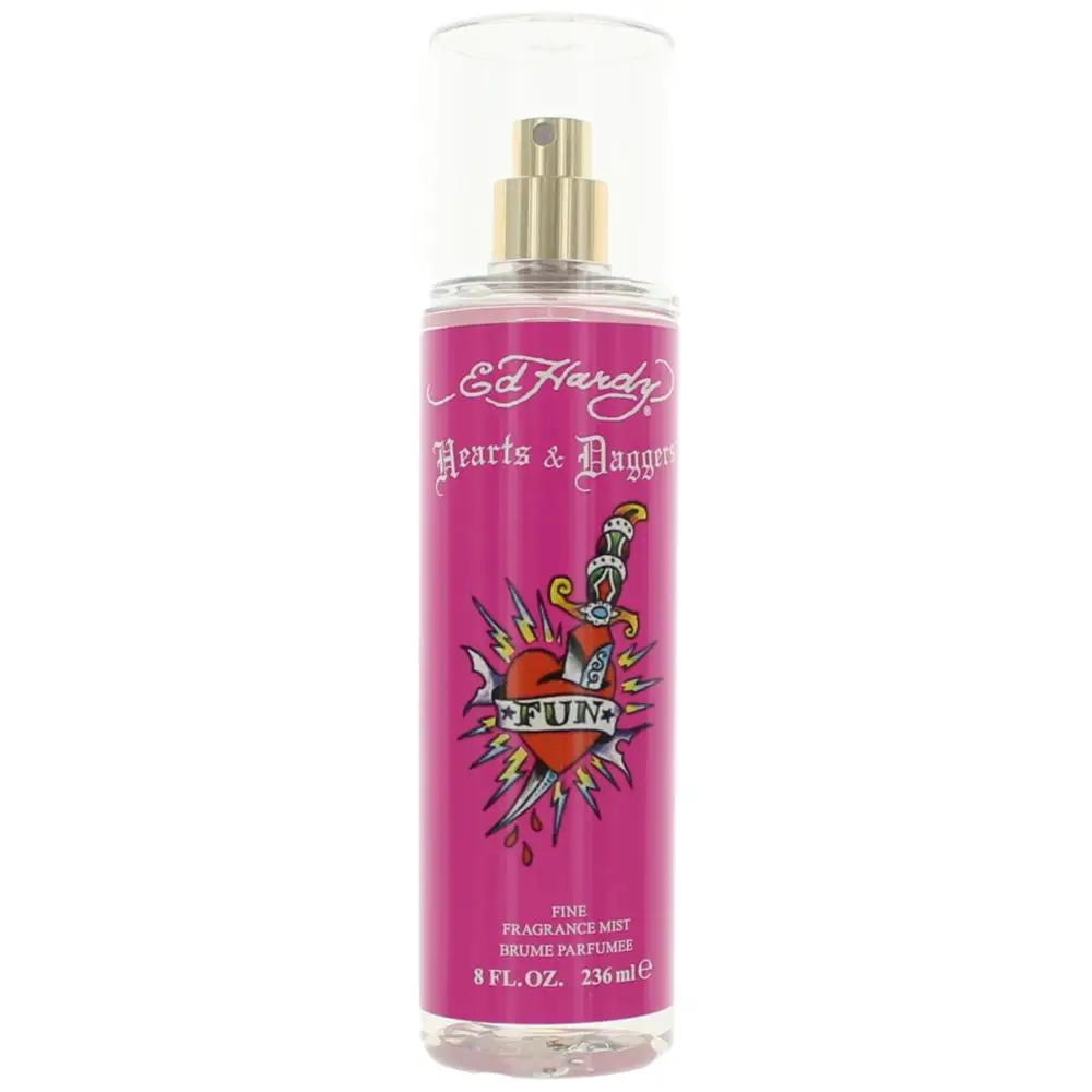 Ed Hardy Hearts & Daggers by Christian Audigier, 8oz Fine Fragrance Mist women
Ed Hardy Hearts & Daggers by Christian Audigier, 8oz Fine Fragrance Mist women