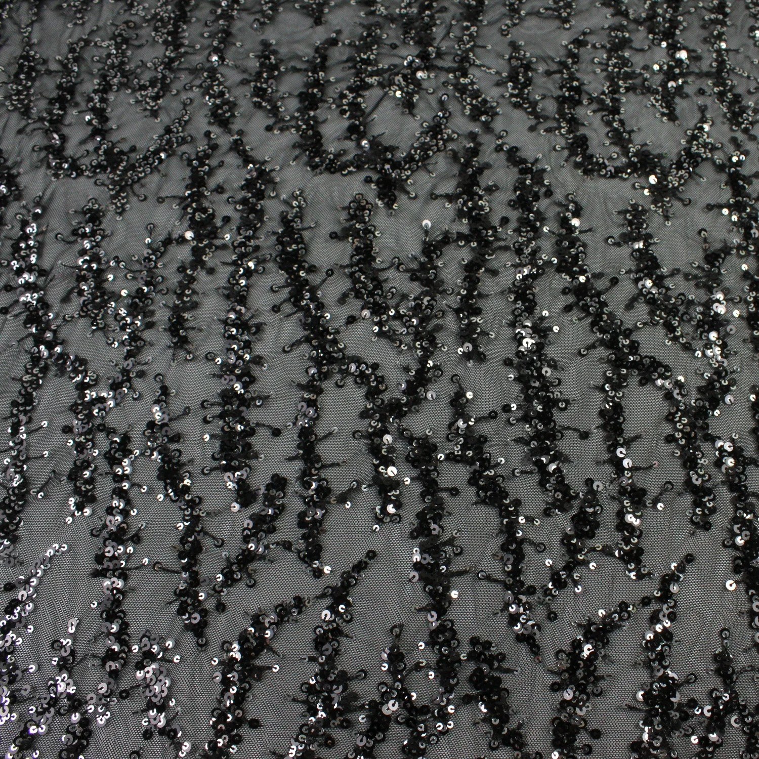 Clothing Designer Fabric Full Elastic Force Mesh Sequin Embroider Women's Embroidery Fabrics Black Evening Dress Fashion Cloth
Clothing Designer Fabric Full Elastic Force Mesh Sequin Embroider Women's Embroidery Fabrics Black Evening Dress Fashion Cloth