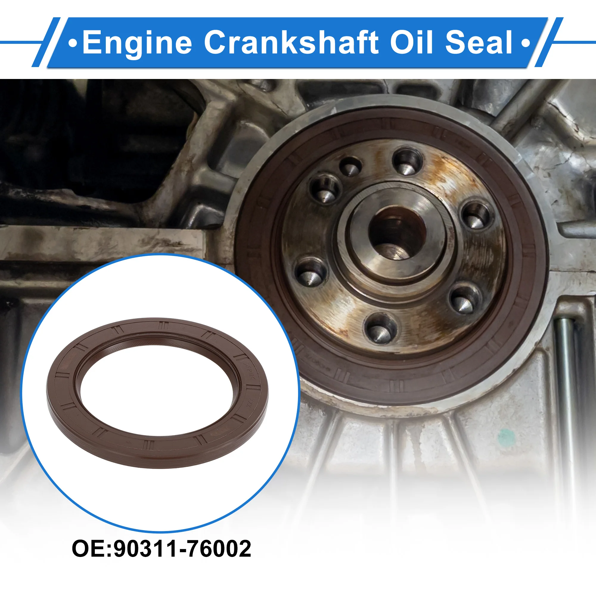 UXCELL 1 Pc Rear Crankshaft Oil Seal for Toyota Corolla Prius No.90311-76002 Main Seal
UXCELL 1 Pc Rear Crankshaft Oil Seal for Toyota Corolla Prius No.90311-76002 Main Seal