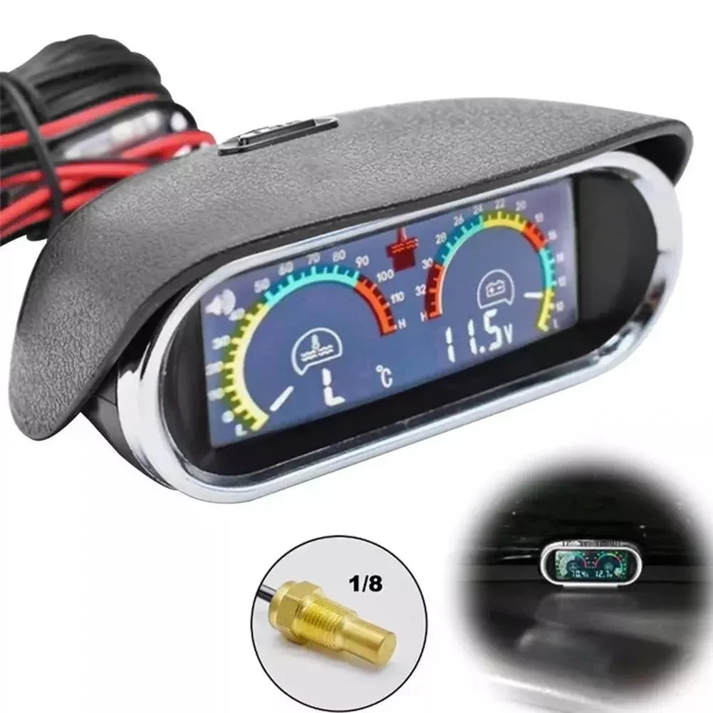 1 Set 2In1 12v 24v Car Water Temp Temperature Gauge Digital LCD Voltmeter W Sensor DC 9V - 36V Interior Parts
1 Set 2In1 12v 24v Car Water Temp Temperature Gauge Digital LCD Voltmeter W Sensor DC 9V - 36V Interior Parts