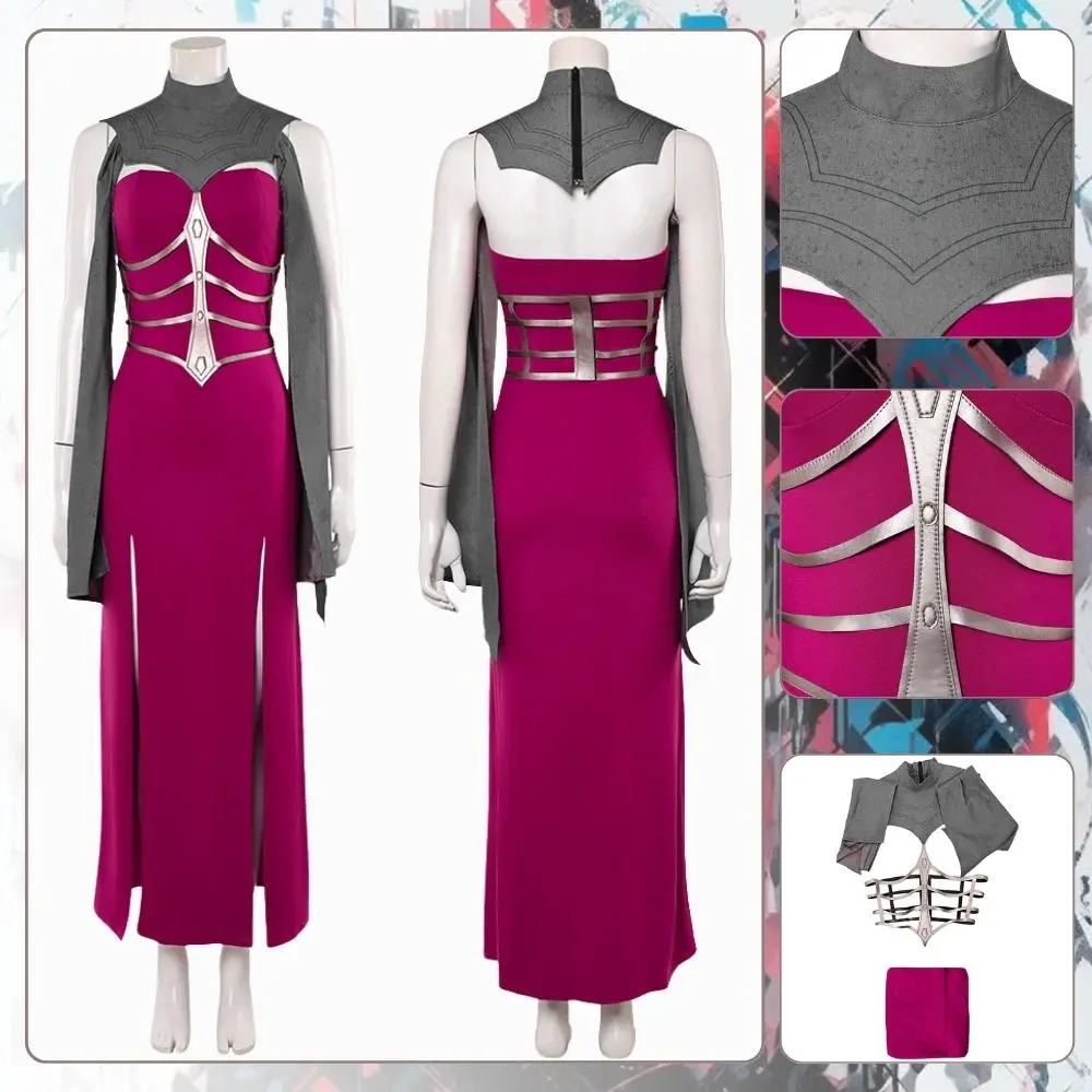 Mortal Kombat Cosplay Sindel Costume Fantasia Disguise for Adult Women Dresses Roleplay Outfits Halloween Carnival Party Clothes
Mortal Kombat Cosplay Sindel Costume Fantasia Disguise for Adult Women Dresses Roleplay Outfits Halloween Carnival Party Clothes