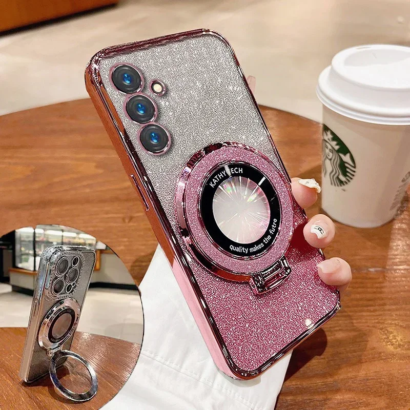 Luxury Glitter Plating With Holder Case For Samsung Galaxy A05 A05S A15 A25 A35 A55 A14 A24 A34 A54 A13 A33 A52 A72 Stand Cover
Luxury Glitter Plating With Holder Case For Samsung Galaxy A05 A05S A15 A25 A35 A55 A14 A24 A34 A54 A13 A33 A52 A72 Stand Cover