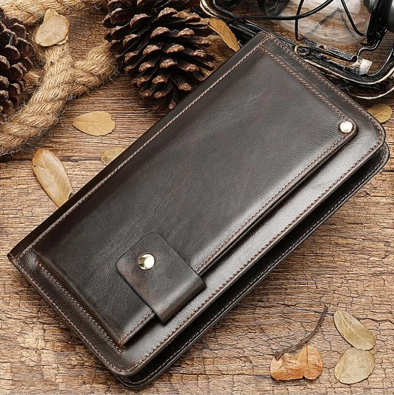Men Purse Leather Men Phone Cluth Wallet Cards Money Long Wallets Hand Purses Genuine Leather 2020 New Fashion Designer
Men Purse Leather Men Phone Cluth Wallet Cards Money Long Wallets Hand Purses Genuine Leather 2020 New Fashion Designer