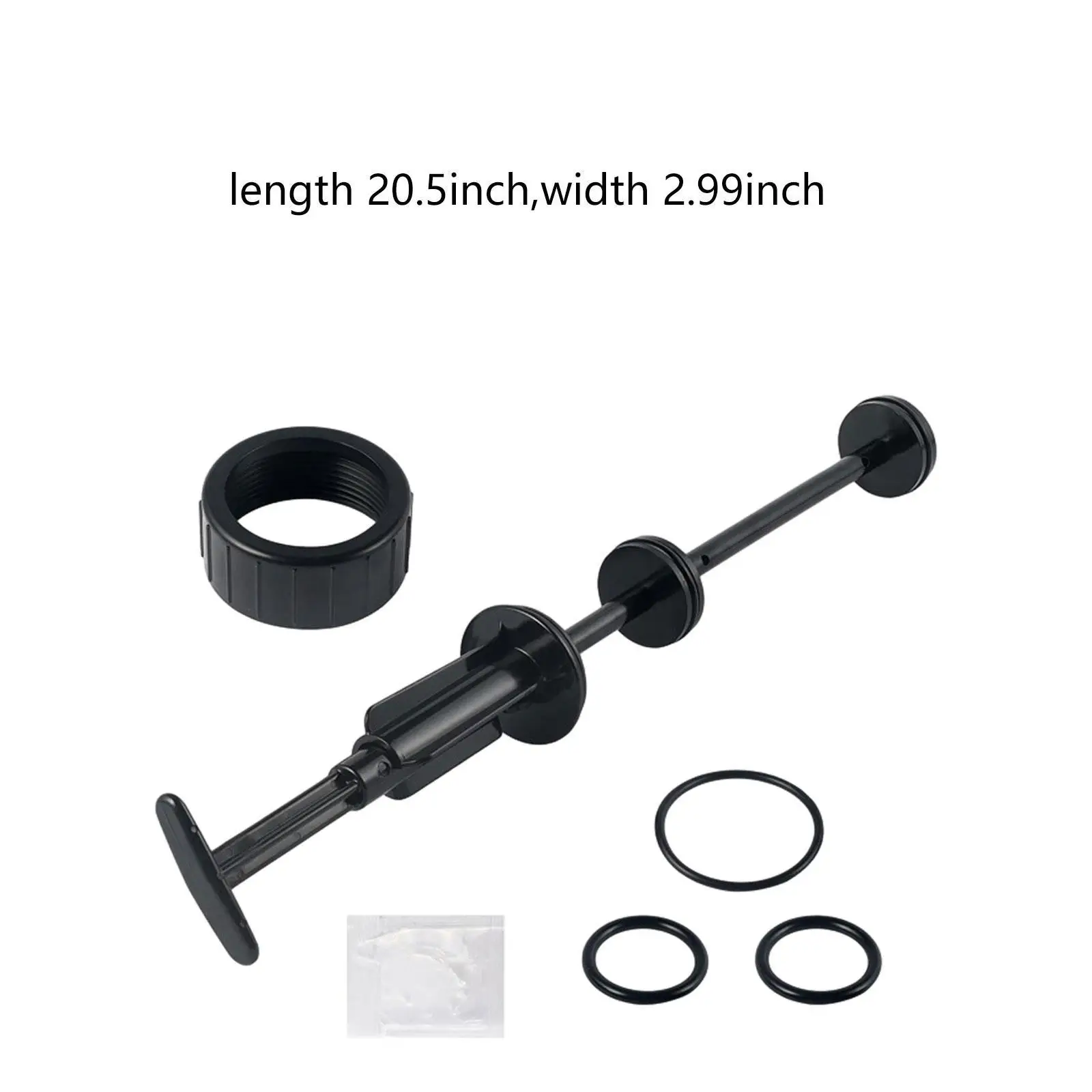 Slide Valve Piston Shaft Assembly for Pool Spa Backwash System Compatible with 263053 263078
Slide Valve Piston Shaft Assembly for Pool Spa Backwash System Compatible with 263053 263078