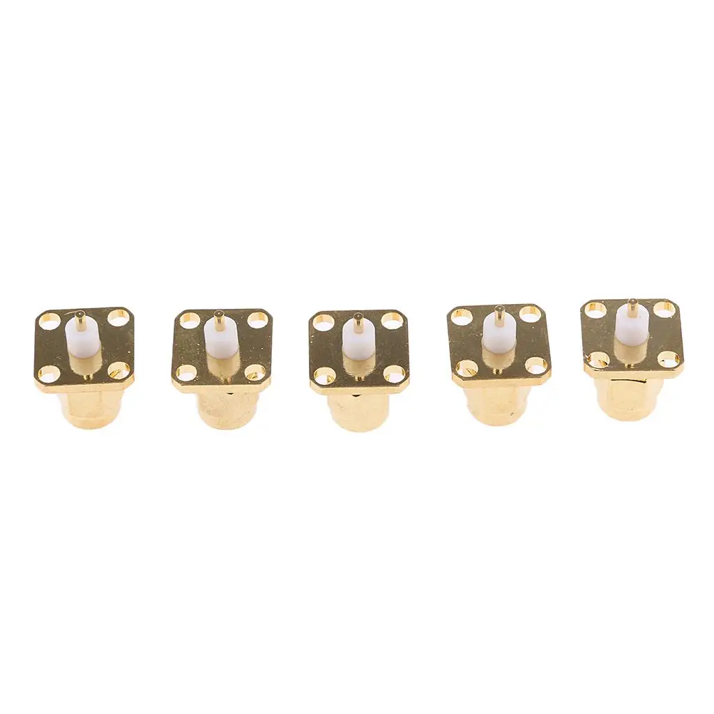SMA Male 4 Holes Panel Mount Connector Pure Brass Solder Post Plug for Antenna Broadcast System
SMA Male 4 Holes Panel Mount Connector Pure Brass Solder Post Plug for Antenna Broadcast System