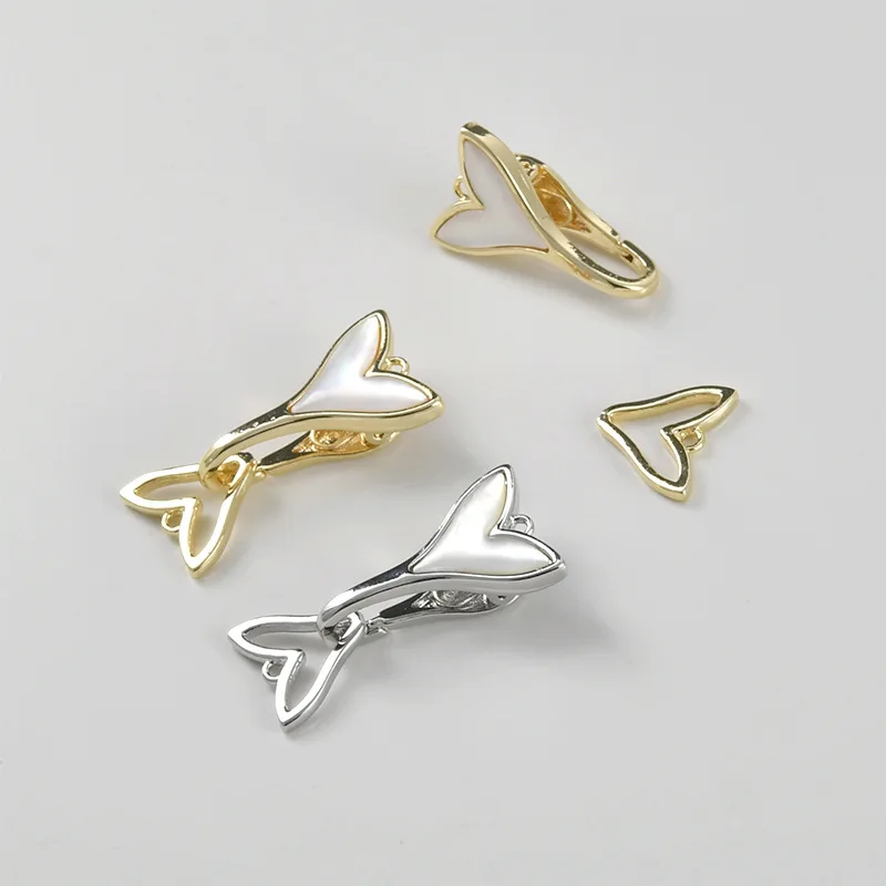 Застежка-пряжка из 14-каратного золота в форме рыбьего хвоста с жемчужной вставкой для браслетов и ожерелий, фурнитура для изготовления ювелирных изделий своими руками
Застежка-пряжка из 14-каратного золота в форме рыбьего хвоста с жемчужной вставкой для браслетов и ожерелий, фурнитура для изготовления ювелирных изделий своими руками