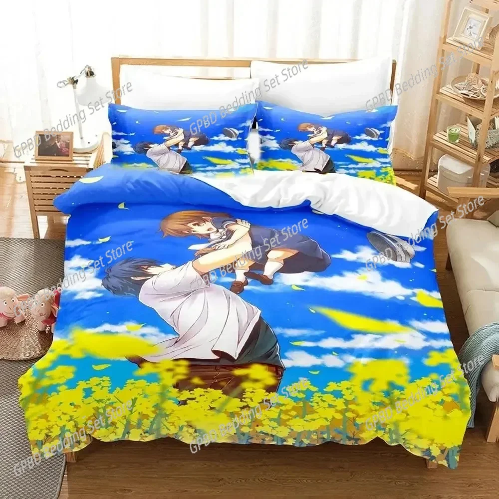 3D Print Anime CLANNAD Bedding Set Single Twin Double Queen King Cal King Size Bed Linen Set
3D Print Anime CLANNAD Bedding Set Single Twin Double Queen King Cal King Size Bed Linen Set