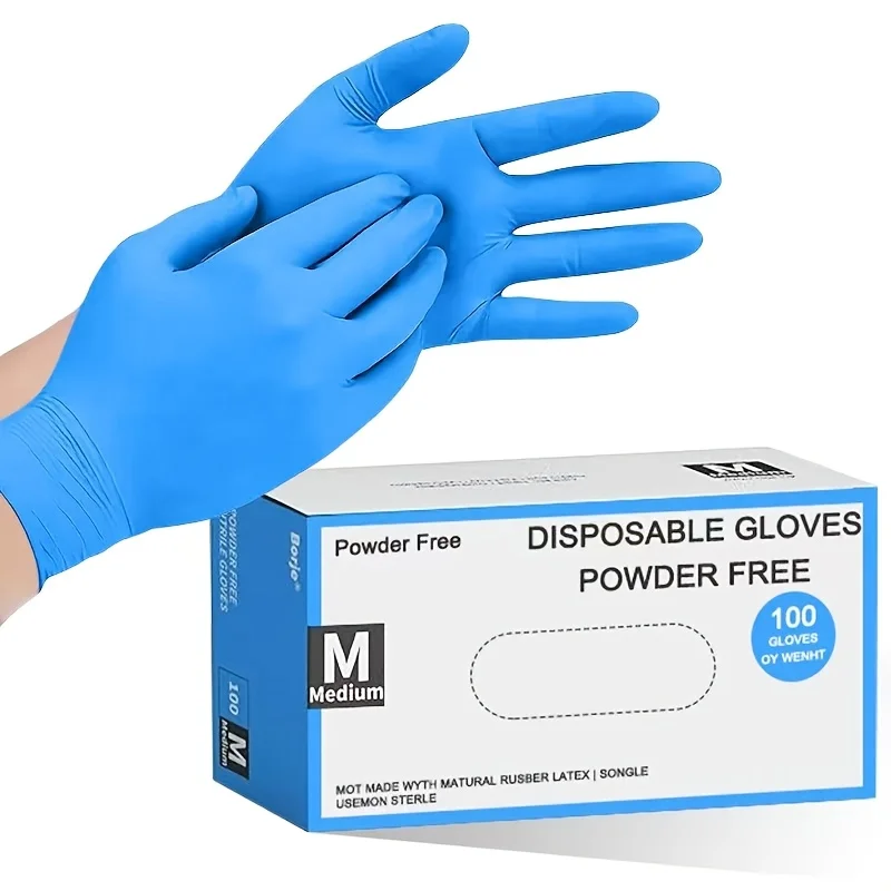 10Double-use disposable glovespvcPowder-free high-elasticity nitrile rubber gloves for home use, outdoor work protection, and fo
10Double-use disposable glovespvcPowder-free high-elasticity nitrile rubber gloves for home use, outdoor work protection, and fo