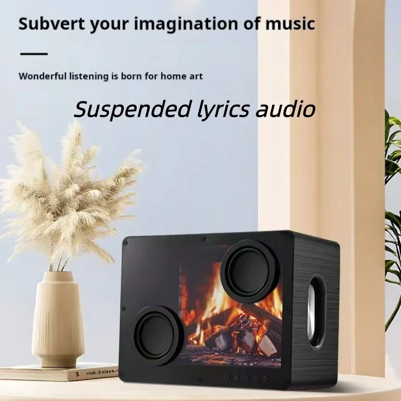 New D35 Wireless Bluetooth Speaker Transparent Smart Desktop Super Bass Cannon with Creative Card Insertion Feature
New D35 Wireless Bluetooth Speaker Transparent Smart Desktop Super Bass Cannon with Creative Card Insertion Feature