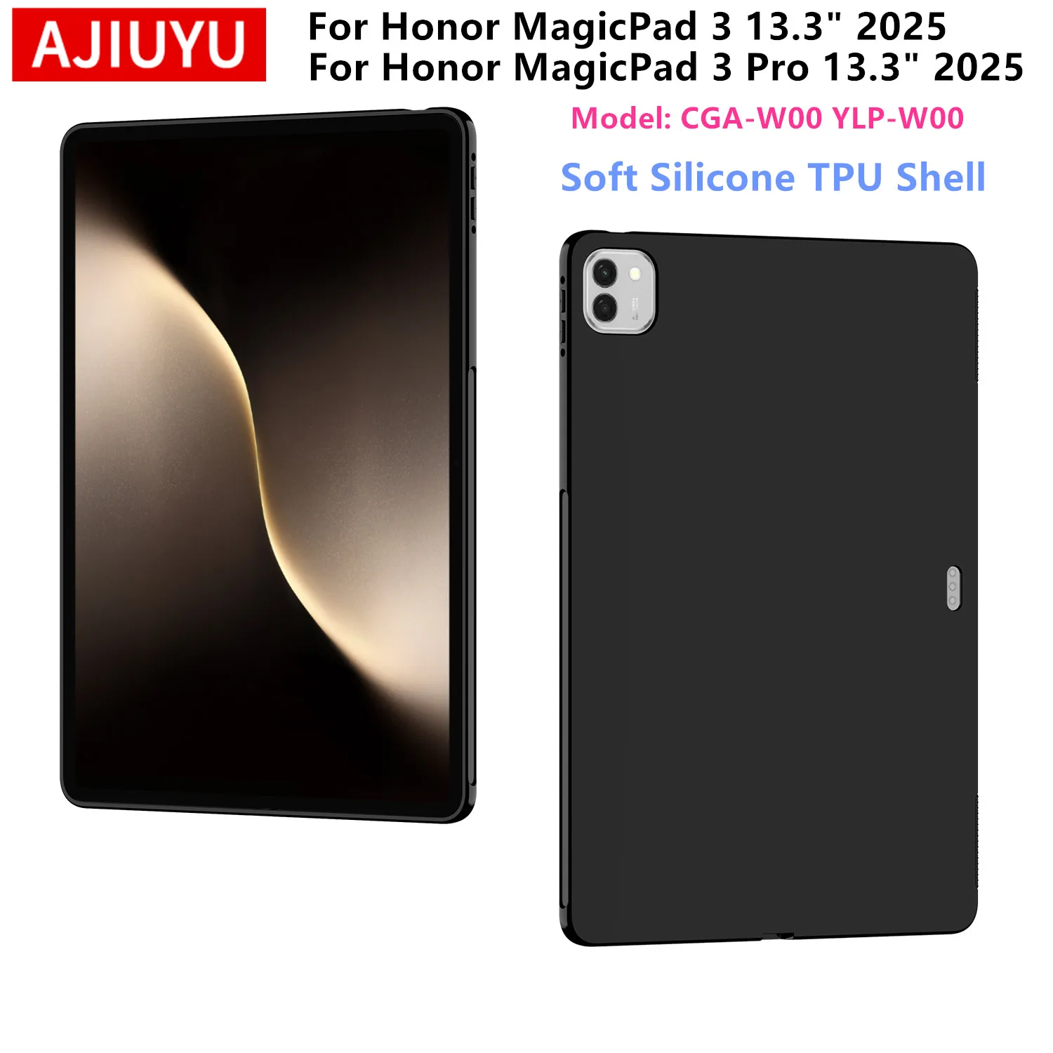 Soft Case for Honor MagicPad 3 / 3 Pro 13.3 inch 2025 Silicone TPU Cover for Honor MagicPad3 Magic Pad 3 CGA-W00 13.3" Back Case
Soft Case for Honor MagicPad 3 / 3 Pro 13.3 inch 2025 Silicone TPU Cover for Honor MagicPad3 Magic Pad 3 CGA-W00 13.3" Back Case