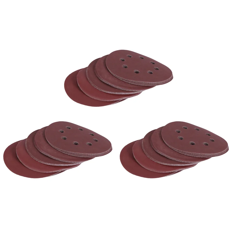 ABRE-75Pcs 5 Inch Sanding Discs 125Mm 8 Hole Sandpaper 800 1000 1200 1500 2000 Grit
ABRE-75Pcs 5 Inch Sanding Discs 125Mm 8 Hole Sandpaper 800 1000 1200 1500 2000 Grit