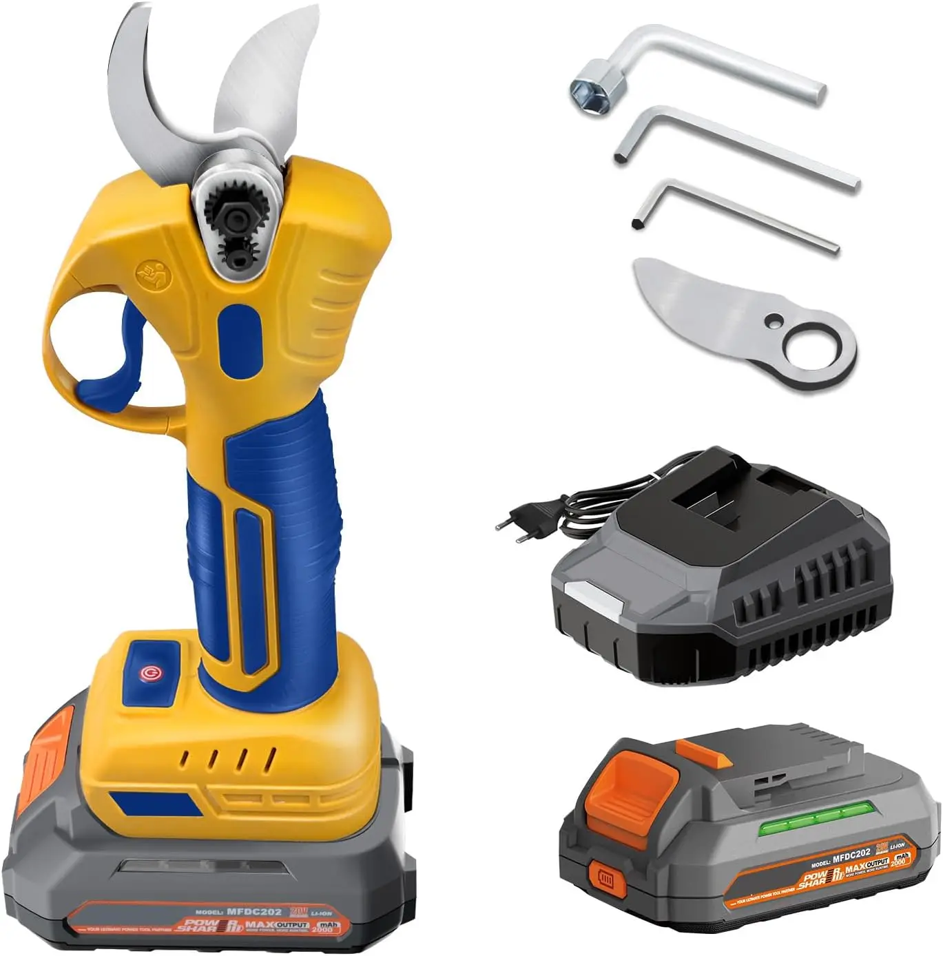 Электрические ножницы для обрезки, совместимые с аккумулятором DeWalt 20 в, беспроводной портативный секатор w/ 2,6000 об/мин, бесщеточный двигатель, сталь SK5
Электрические ножницы для обрезки, совместимые с аккумулятором DeWalt 20 в, беспроводной портативный секатор w/ 2,6000 об/мин, бесщеточный двигатель, сталь SK5