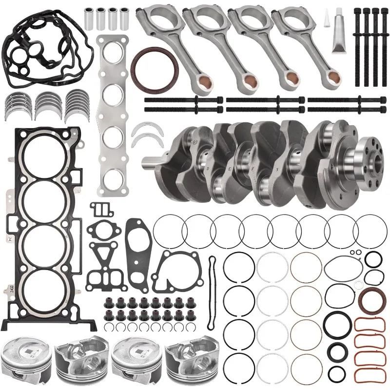 Комплект для капитального ремонта двигателя 2.4L G4KJ 2026 с коленчатым валом и поршневым комплектом для Hyundai Sonata, Tucson, Santa Fe 2011-2019
Комплект для капитального ремонта двигателя 2.4L G4KJ 2026 с коленчатым валом и поршневым комплектом для Hyundai Sonata, Tucson, Santa Fe 2011-2019