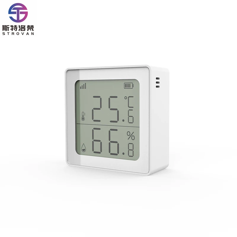 Multi IR Zigbee 2.4GHz Wireless Smart Temperature and Humidity Detector with App Control and 80m Range Display TE500
Multi IR Zigbee 2.4GHz Wireless Smart Temperature and Humidity Detector with App Control and 80m Range Display TE500