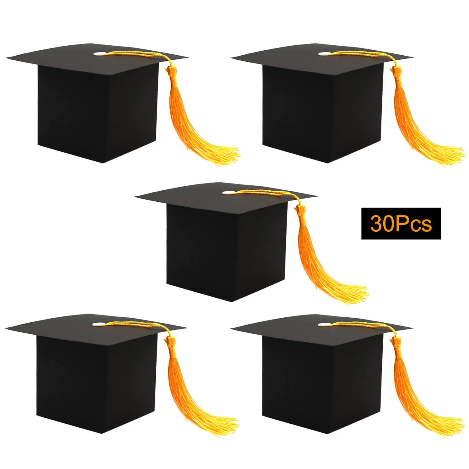 30Pcs Graduation Cap Candy Box Graduation Party Supplies 2025 Decorations Graduation Gift Candy Boxes for Graduation Party Favor
30Pcs Graduation Cap Candy Box Graduation Party Supplies 2025 Decorations Graduation Gift Candy Boxes for Graduation Party Favor