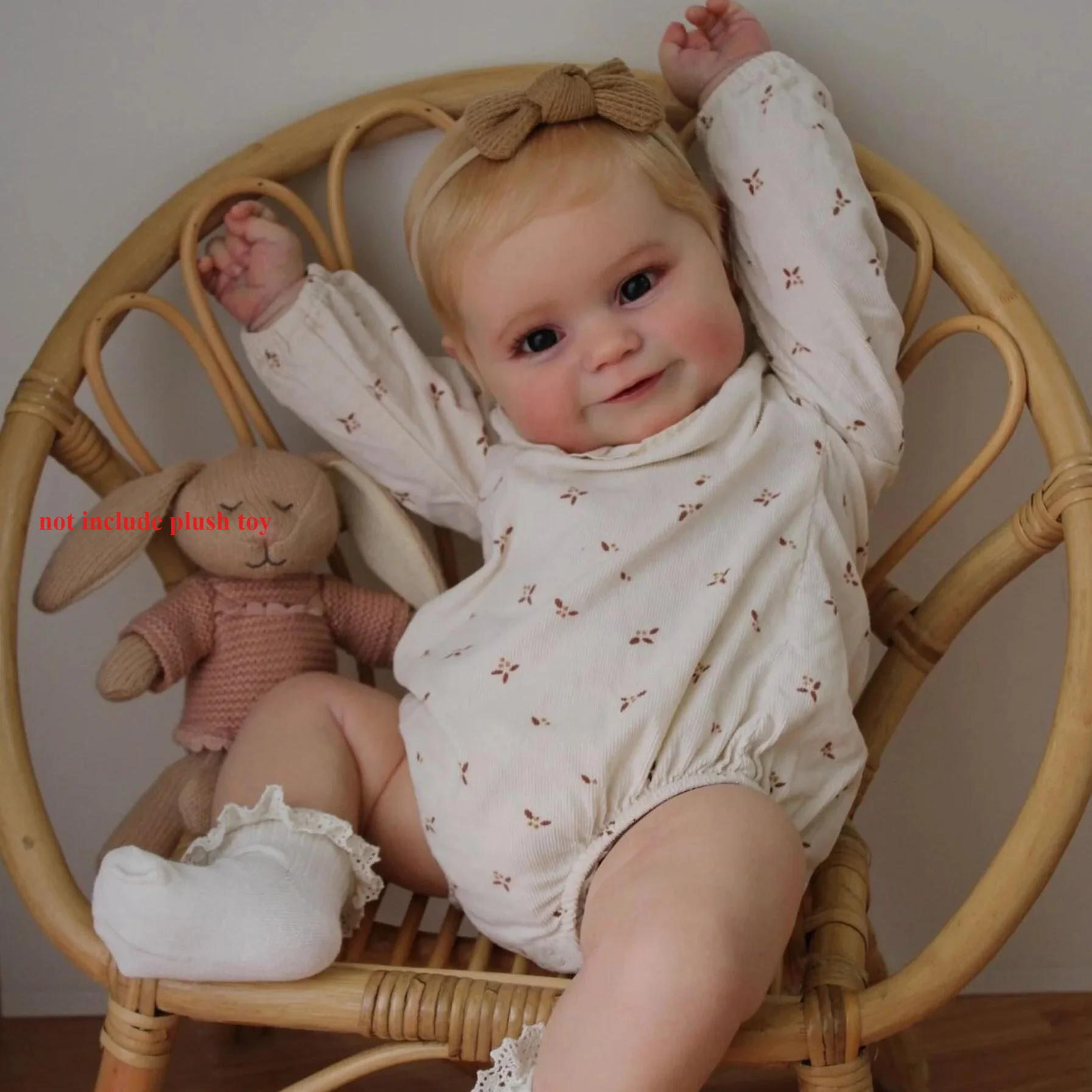 BZDOLL 3D-paint 50 CM Skin Art Reborn Bebe With Vein Full Vinyl Baby Doll Toy Maddie Smiling Toddler Lifelike Gift Can be Bath
BZDOLL 3D-paint 50 CM Skin Art Reborn Bebe With Vein Full Vinyl Baby Doll Toy Maddie Smiling Toddler Lifelike Gift Can be Bath