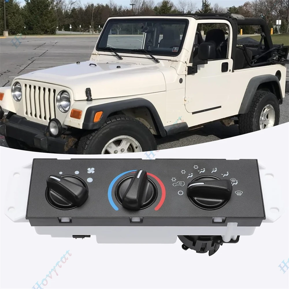 55037473AB For Jeep Wrangler TJ 1999 2000 2001 2002 2003 2004 HVAC A/C Heater Climate Control Panel Switch Front Control Module
55037473AB For Jeep Wrangler TJ 1999 2000 2001 2002 2003 2004 HVAC A/C Heater Climate Control Panel Switch Front Control Module